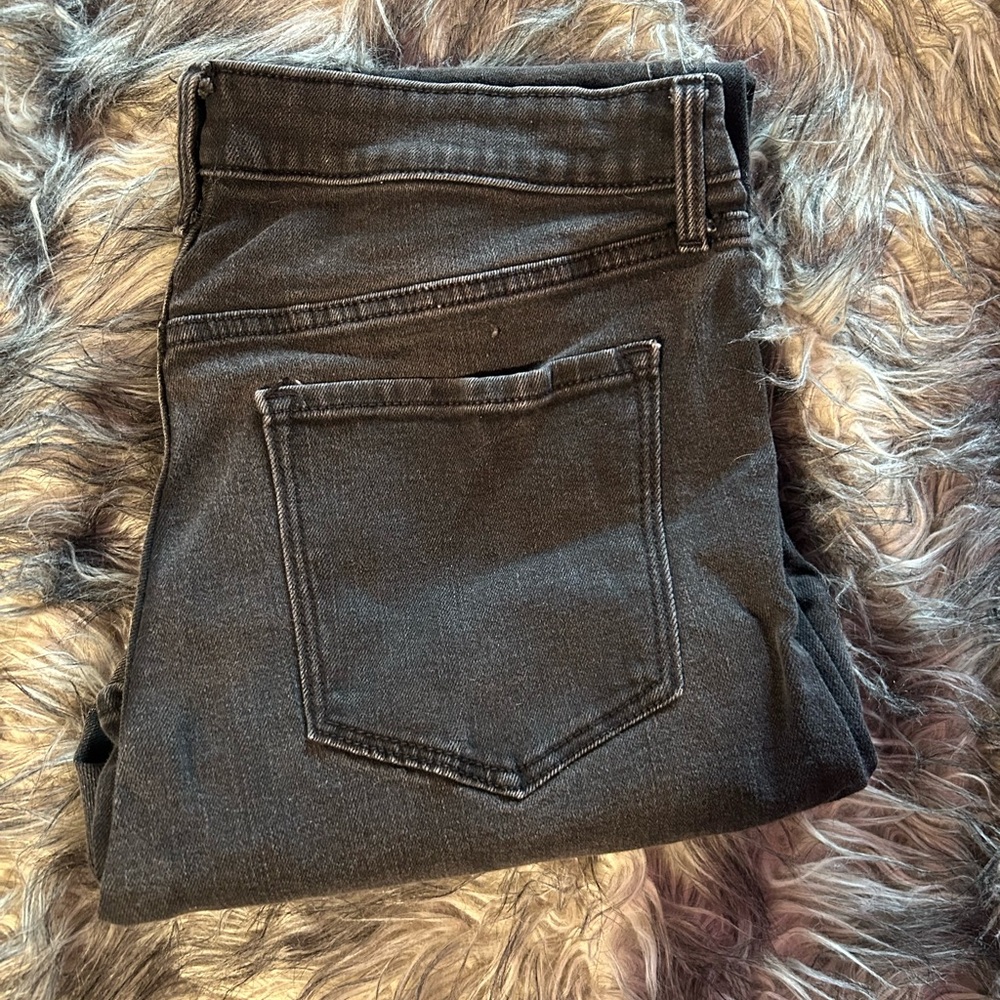 ⭒ old navy black flared jeans